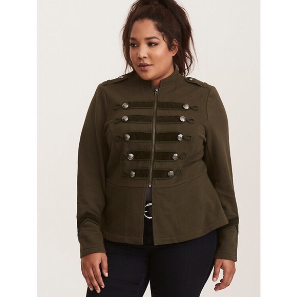 torrid army jacket
